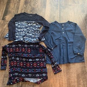 Girls Abercrombie long sleeve tee